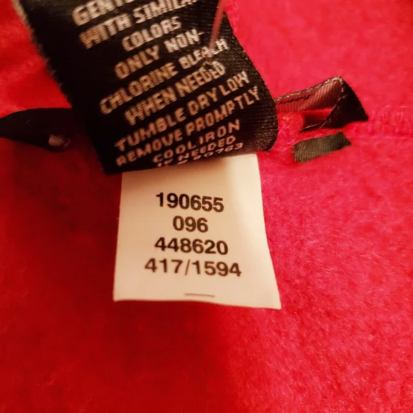 NWT Moda International Women’s MEDIUM Sweater Full Zip Attached Scarf Sn… - Picture 7 of 12